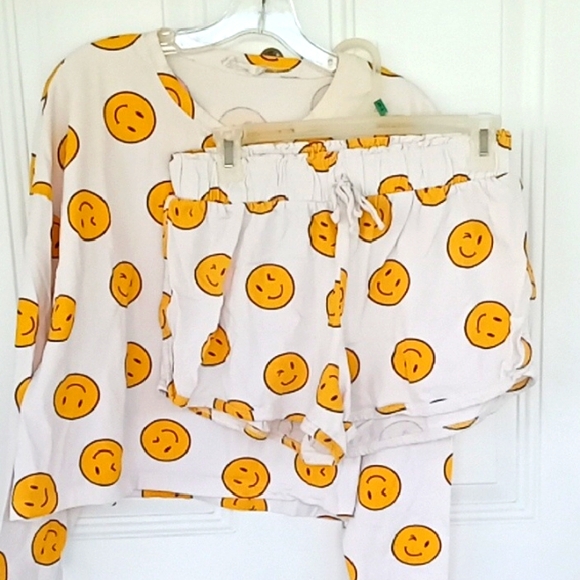 Altar'd State Other - Altard State M Smiley Face Pajamas